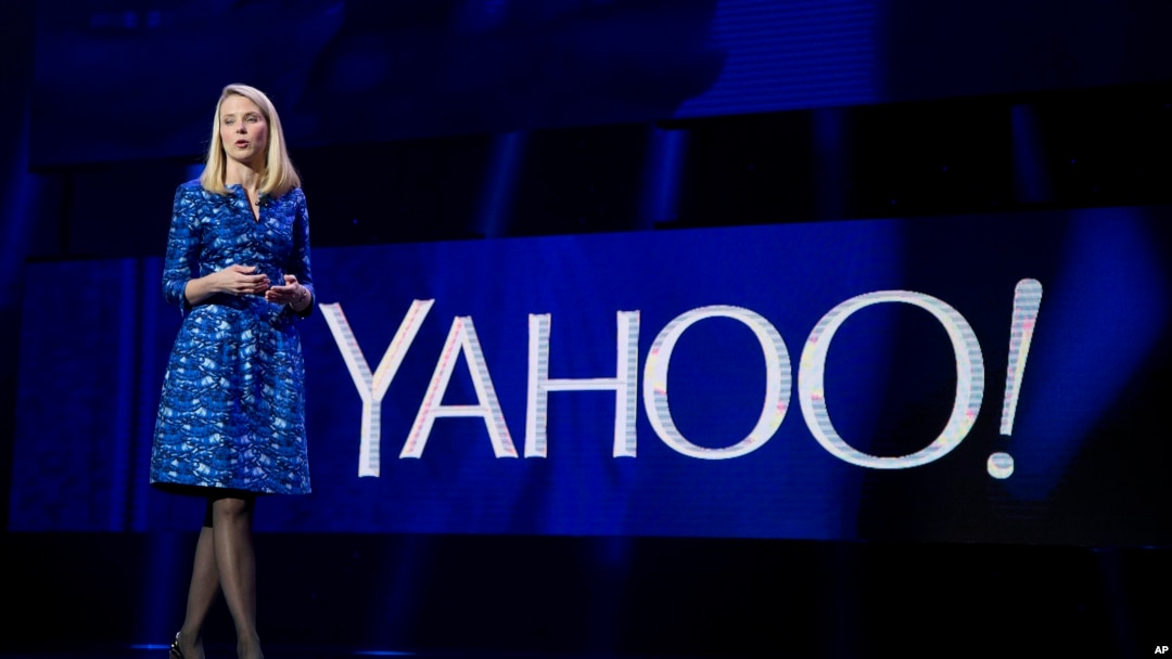 Marissa Mayer, presidenta y directora ejecutiva de Yahoo. 