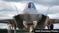 美國洛克希德馬丁公司生產的F-35隱形戰機。(資料圖片)