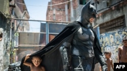 Batman, conçu aux Etats-Unis, est aujourd'hui célèbre dans le monde entier (Photo AFP)