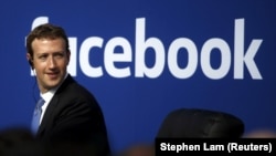 Le DG de Facebook MArk Zuckerberg, Californie, 27 septembre 2015
