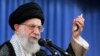 Le guide suprême iranien, Ali Khamenei, lors d'un rassemblement à Téhéran, le 13 août 2018.