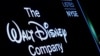 FILE PHOTO: A screen shows the trading info for the Walt Disney Company company on the floor of the NYSE in New York