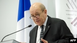 Le ministre français de la Défense Jean-Yves Le Drian.