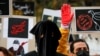Protest against the Islamic regime of Iran following the death of Mahsa Amini, in Istanbul