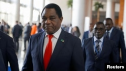 Rais wa Zambia Hakainde Hichilema