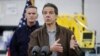 New York Gov. Andrew Cuomo speaks during a news conference at the Jacob Javits Center, March 23, 2020, in New York.