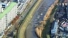 In this image made off a video released by Miyagi Prefectural Police, water rush up Sunaoshi river in Tagajo, Miyagi prefecture, Nov. 22, 2016. A powerful earthquake off the northeast Japanese shore Tuesday sent residents fleeing to higher ground.