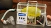 Prototipo de respirador de la empresa Quantum, una empresa que se dedica a la fabricación de autos eléctricos que ha decidido su producción habitual para ayudar a hacer frente a la pandemia.