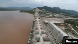 FILE PHOTO: Bwawa kubwa la Ethiopia lilioko katika Mto Blue Nile, Renaissance Dam.