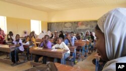 Une école à Douentza, au Mali, le 27 septembre 2012.