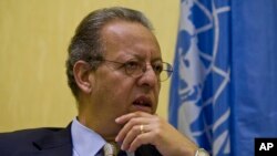 Jamal Benomar, envoyé spécial de l'ONU, 28 septembre 2014. 